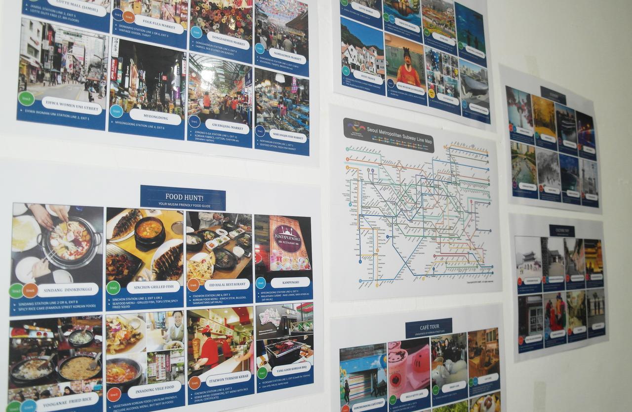Fnstay Muslim Friendly Guesthouse Seoul Eksteriør bilde